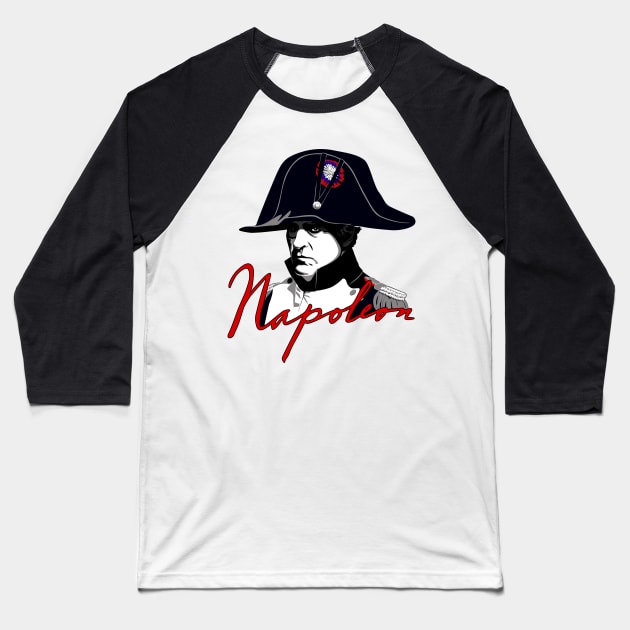 Napoleon Baseball T-Shirt by Scud"